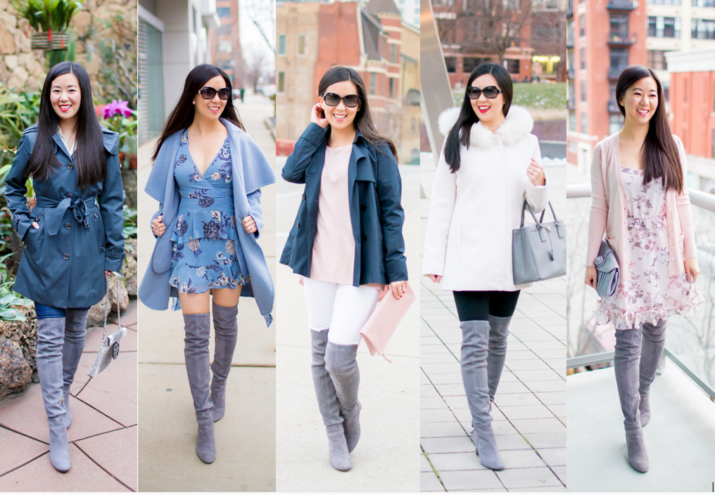 How to Wear Over the Knee Boots - Tia 
