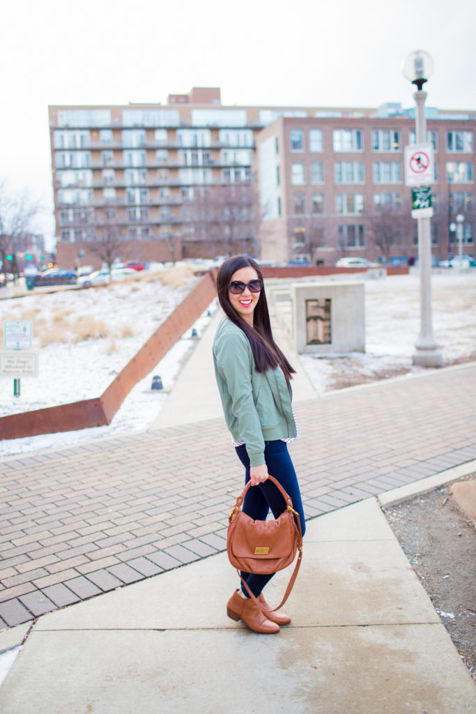 A Chilly St. Patrick's Day Outfit - Tia Perciballi