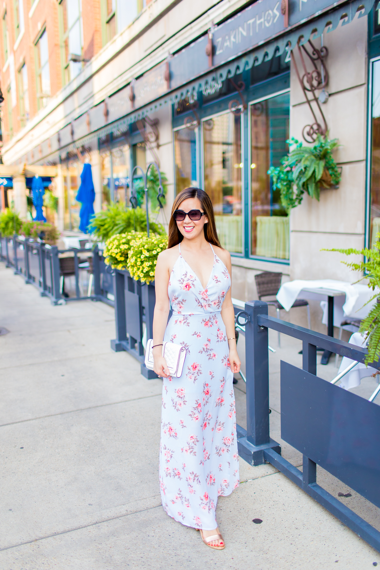 Lush Surplice Floral Maxi Dress, Tia Perciballi Fashion & Lifestyle Blog, The One Thing My Friends Don't Talk About