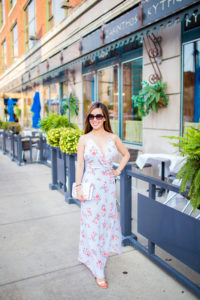 Lush Surplice Floral Maxi Dress, Tia Perciballi Fashion & Lifestyle Blog, The One Thing My Friends Don't Talk About