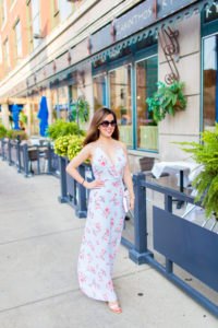 Lush Surplice Floral Maxi Dress, Tia Perciballi Fashion & Lifestyle Blog, The One Thing My Friends Don't Talk About