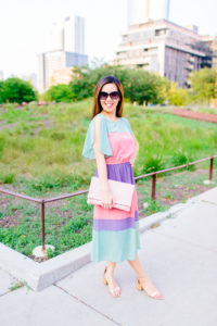 JustFab Colorblock Midi Dress, The Chicago West Loop Restaurants We Go To The Most Often, Tia Perciballi Fashion & Lifestyle Blog