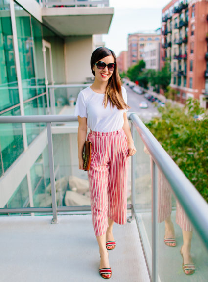 The Comfiest Striped Pants