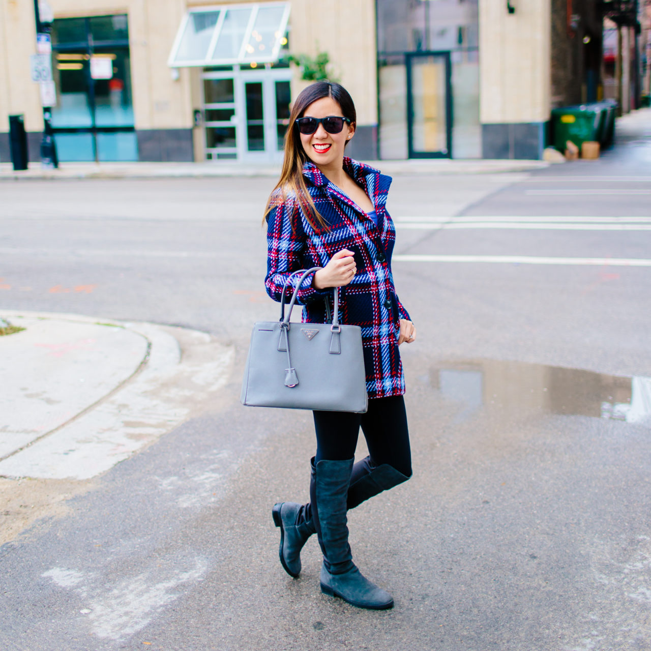 Plaid Coat for Fall (or Winter)