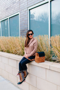 Cowl Neck Sweater - Tia Perciballi Fashion & Lifestyle Blog