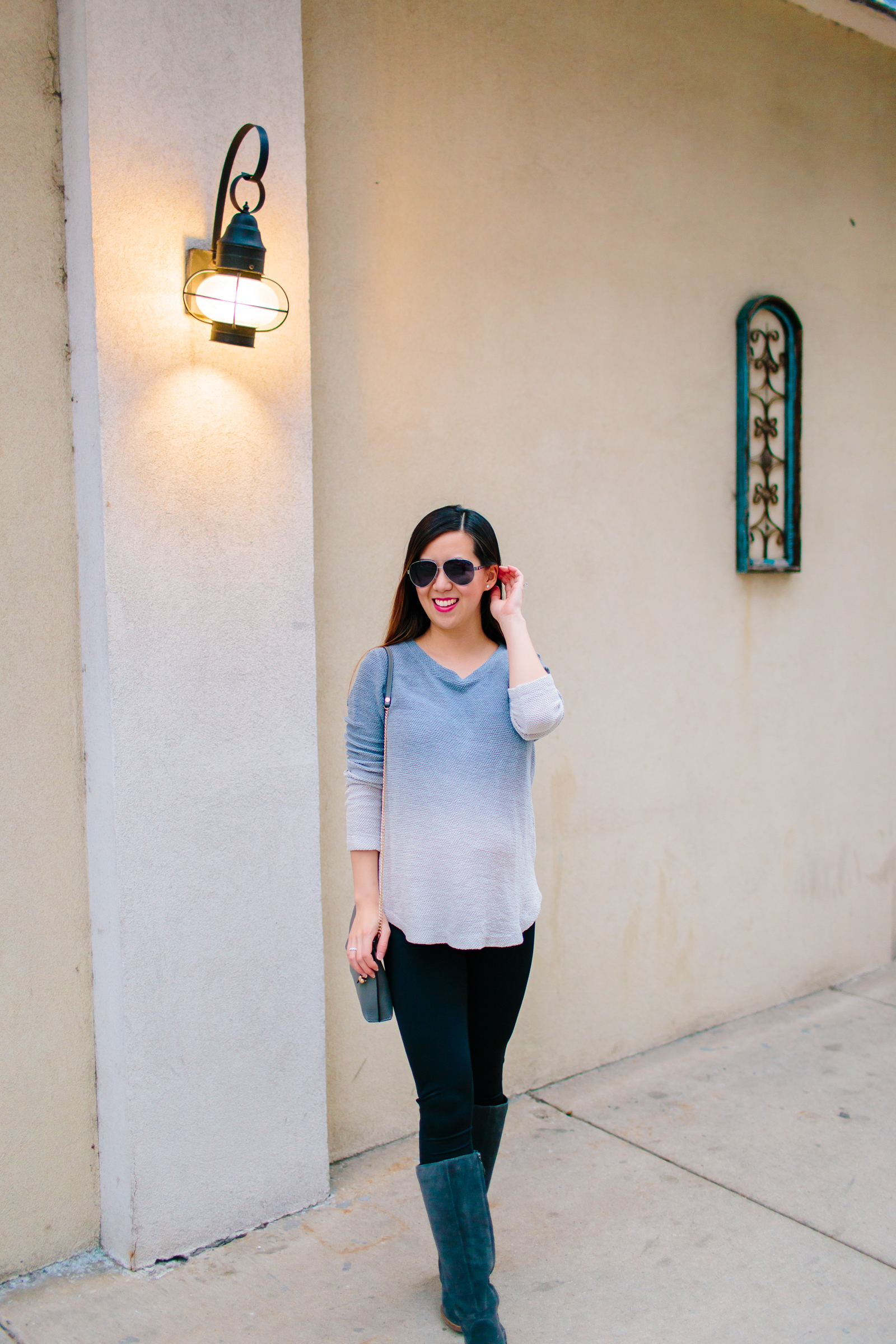 Ombre Sweater and Strathberry Bag, Tia Perciballi Fashion & Lifestyle Blog