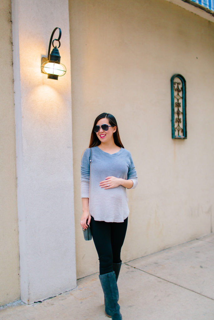 Ombre Sweater and Strathberry Bag, Tia Perciballi Fashion & Lifestyle Blog