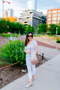 Summer Whites - A Simple Basic T-Shirt - Tia Perciballi Fashion & Lifestyle Blog