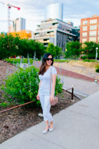 Summer Whites - A Simple Basic T-Shirt - Tia Perciballi Fashion & Lifestyle Blog