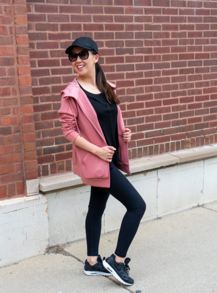 Fall Athleisure Travel Outfit